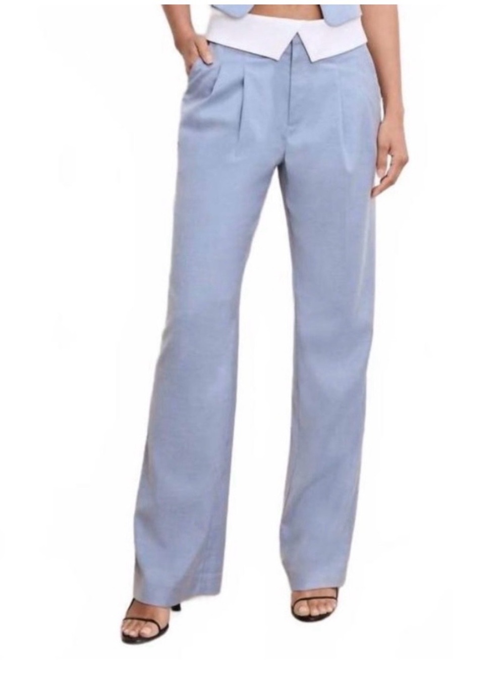 Good American Fold Over Pants, 16
